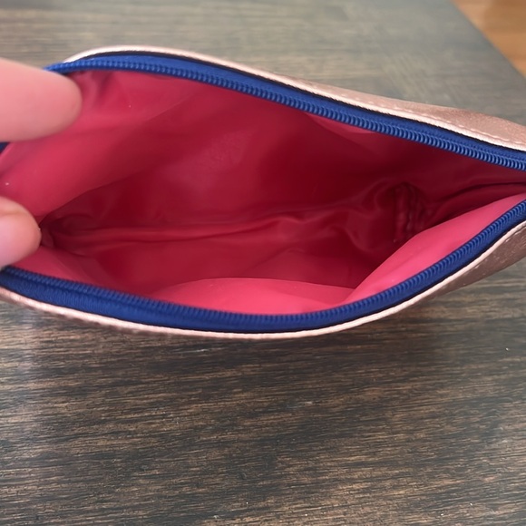 IPSY zipper pouch And She Went Out To Change The World in Rose Gold - Picture 3 of 5